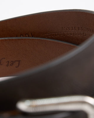 Veneta Cinture Laser Cut Casual Leather Belt Brown 1 1