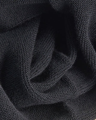 Phil Petter Tubular Knit Mockneck Sweater Black  13