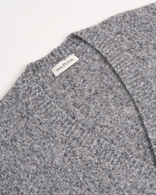 Phil Petter Wintercotton Tweed Cardigan Grey 4 32100
