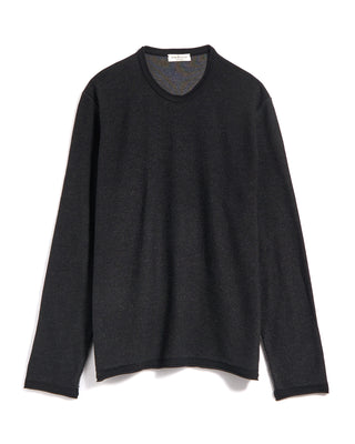 Phil Petter Double Face Crew Neck Sweater Black 2 3626