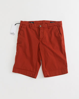 Masons Torino Style Solid Shorts Chili 1