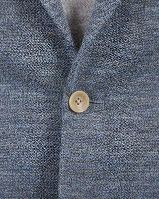 Jack Victor Slub Knit Hampton Jersey Soft Jacket Blue 42
