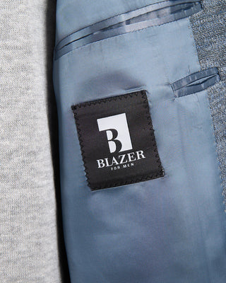 Jack Victor Slub Knit Hampton Jersey Soft Jacket Blue 43