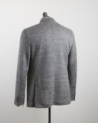 Jack Victor Heathered Pique Jersey Soft Jacket Grey 1301