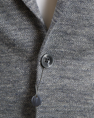 Jack Victor Heathered Pique Jersey Soft Jacket Grey 1304