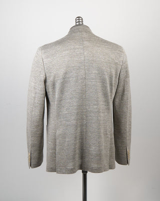 Jack Victor Heathered Pique Jersey Soft Jacket Heather Grey 72