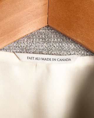 Jack Victor Heathered Pique Jersey Soft Jacket Heather Grey 79