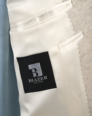 Jack Victor Heathered Pique Jersey Soft Jacket Cream 70