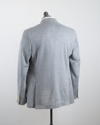 Jack Victor Jersey Houndstooth Stretch Soft Jacket Blue 1310