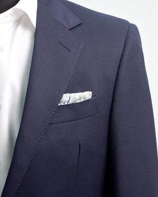 Coppley Gibson Super 100S Navy Wool Jacket Navy  2