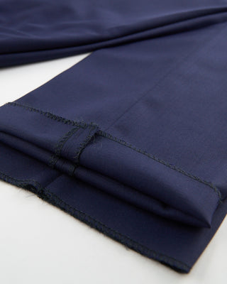 Coppley Ash Super 100S  Blue Wool Pant Blue  1