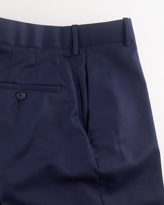 Coppley Ash Super 100S  Blue Wool Pant Blue  2