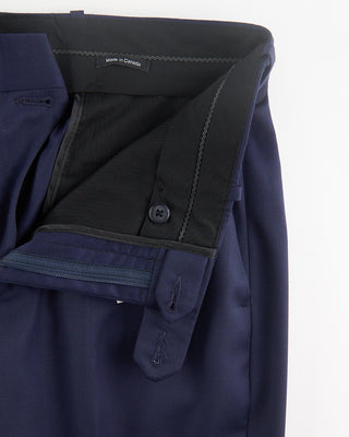 Coppley Ash Super 100S  Blue Wool Pant Blue  4