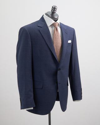 Coppley Super 110s Summerweight Wool Suit Blue 1