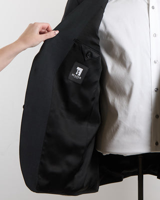 Coppley Ultralight 100% Wool Birdseye Grey Suit Charcoal 1461