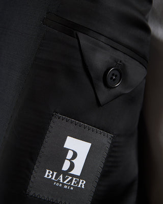 Coppley Ultralight 100% Wool Birdseye Grey Suit Charcoal 1467