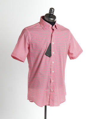 Blazer For Men by Royal Shirt Rings Pattern Short Sleeve Cotton Shirt 