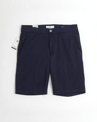 Brax Navy Ultralight Cotton Stretch Shorts 