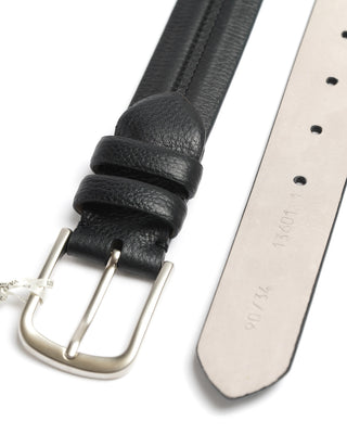 Leyva Black Double Raised Belt