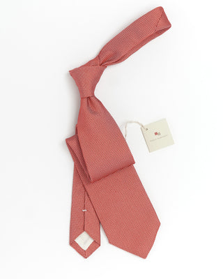Paolo Albizzati Nailhead Silk Jacquard Tie 
