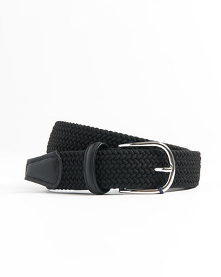 Anderson's Black Braided Stretch Belt
