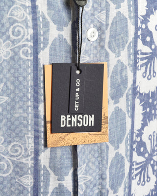 Benson 'Champlain' Cotton & Tencel Short Sleeve Shirt