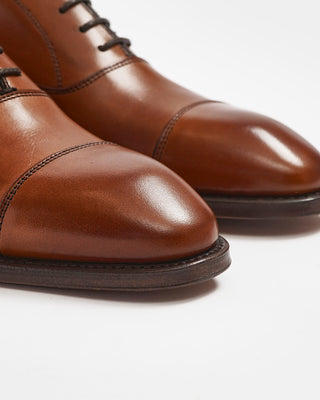 Berwick Brown Cap Toe Oxford Dress Shoe