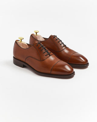 Berwick Brown Cap Toe Oxford Dress Shoe