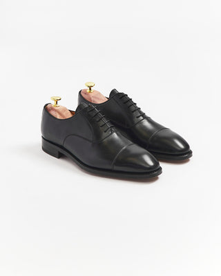 Berwick Black Cap Toe Oxford Dress Shoe