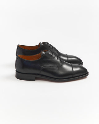 Berwick Black Cap Toe Oxford Dress Shoe