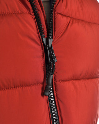 Brax Lab Red 'Dante' Puffer Vest
