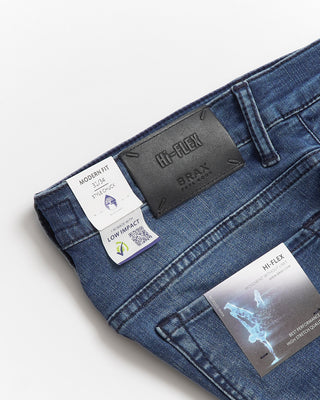 Brax 'Chuck' Hi-Flex Vintage Blue Used Jean