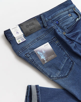 Brax 'Chuck' Hi-Flex Vintage Blue Used Jean