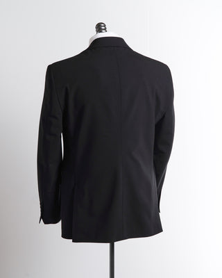 Coppley 'Gibson' Attivo Stretch Black Solid Suit