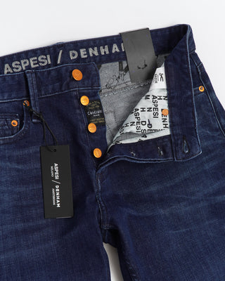 Denham 'Razor' DENHAM x ASPESI 1 Year Indigo Denim Jeans