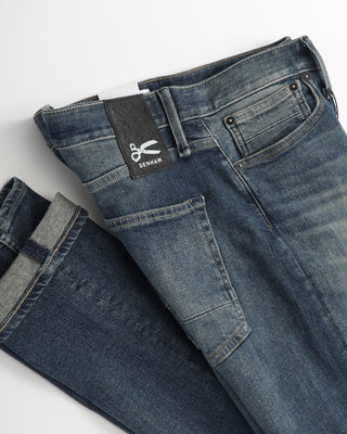Denham 'Razor' Made in Italy Worn Jeans 