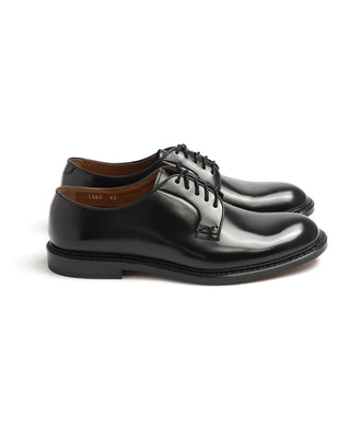 Doucal's Horse Leather Deep Burnish Derby Shoe
