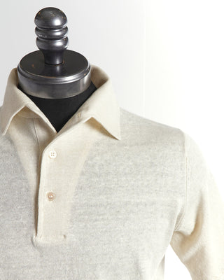 Filippo De Laurentiis Linen Cotton Polo Shirt
