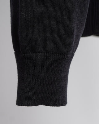 Long Sleeve Crepe Cotton Polo