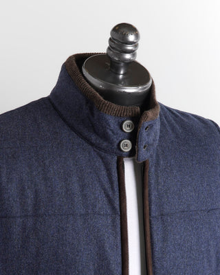 Gran Sasso Sartorial Quilted Wool Outerwear Vest