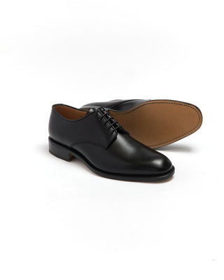 Aralia Derby Boxcalf Black Dress Shoe
