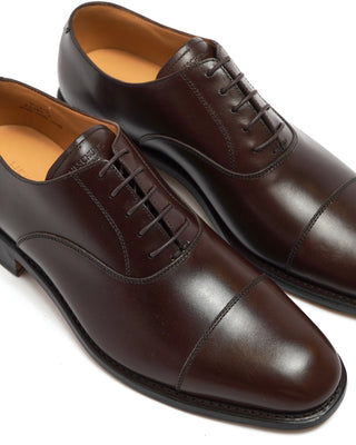 Tilleul Toe Cap Boxcalf Dark Brown Dress Shoe