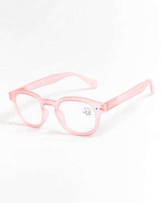 IZIPIZI Pink Retro Reading Glasses #C