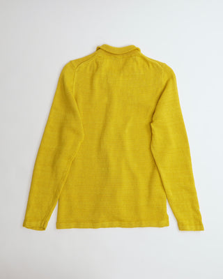 Inis Meáin Yellow Washed Linen Shirt Jacket Cardigan
