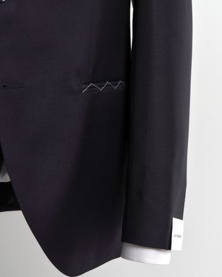 Luigi Bianchi Mantova 'Mantua' Super 130's Navy All Season Solid Wool Suit