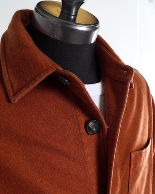 Manto D.W.F. 100% Cashmere 'Elasi' Shirt Jacket