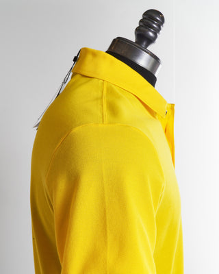 Paul & Shark Yellow Organic Piqué Polo Shirt