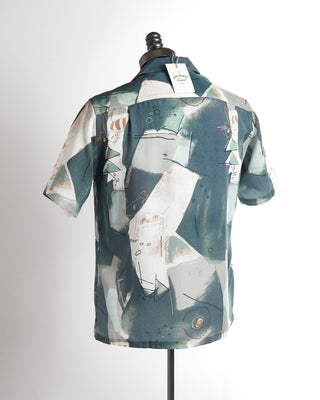 Portuguese Flannel 'Guache 1' Tencel Camp Collar Shirt