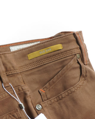Re-HasH 'Rubens' Rust Twill Five Pocket Pants