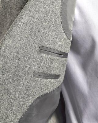Tagliatore Light Grey Super 100s Flannel Suit